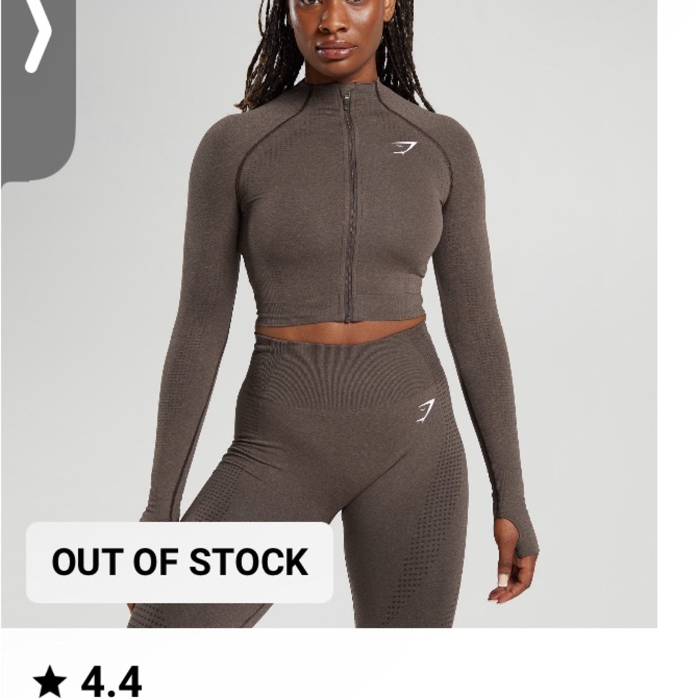 Vital seamless zip up